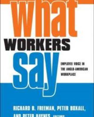 What Workers Say: Employee Voice in the Anglo-American Workplace
